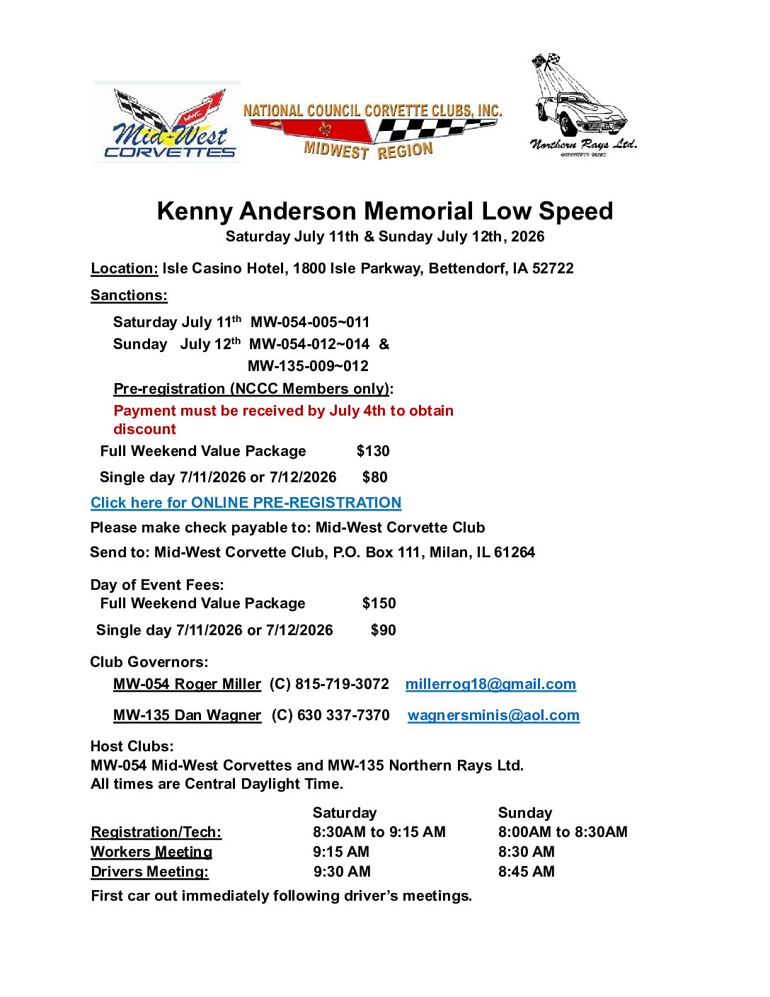 Kenny Anderson Memorial Low Speed Flyer